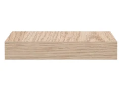Prateleiras flutuantes 4 pcs 23x23,5x4 cm derivados de madeira
