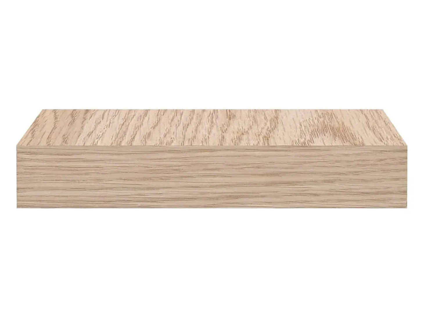 Prateleiras flutuantes 4 pcs 23x23,5x4 cm derivados de madeira