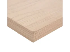 Prateleiras flutuantes 4 pcs 23x23,5x4 cm derivados de madeira