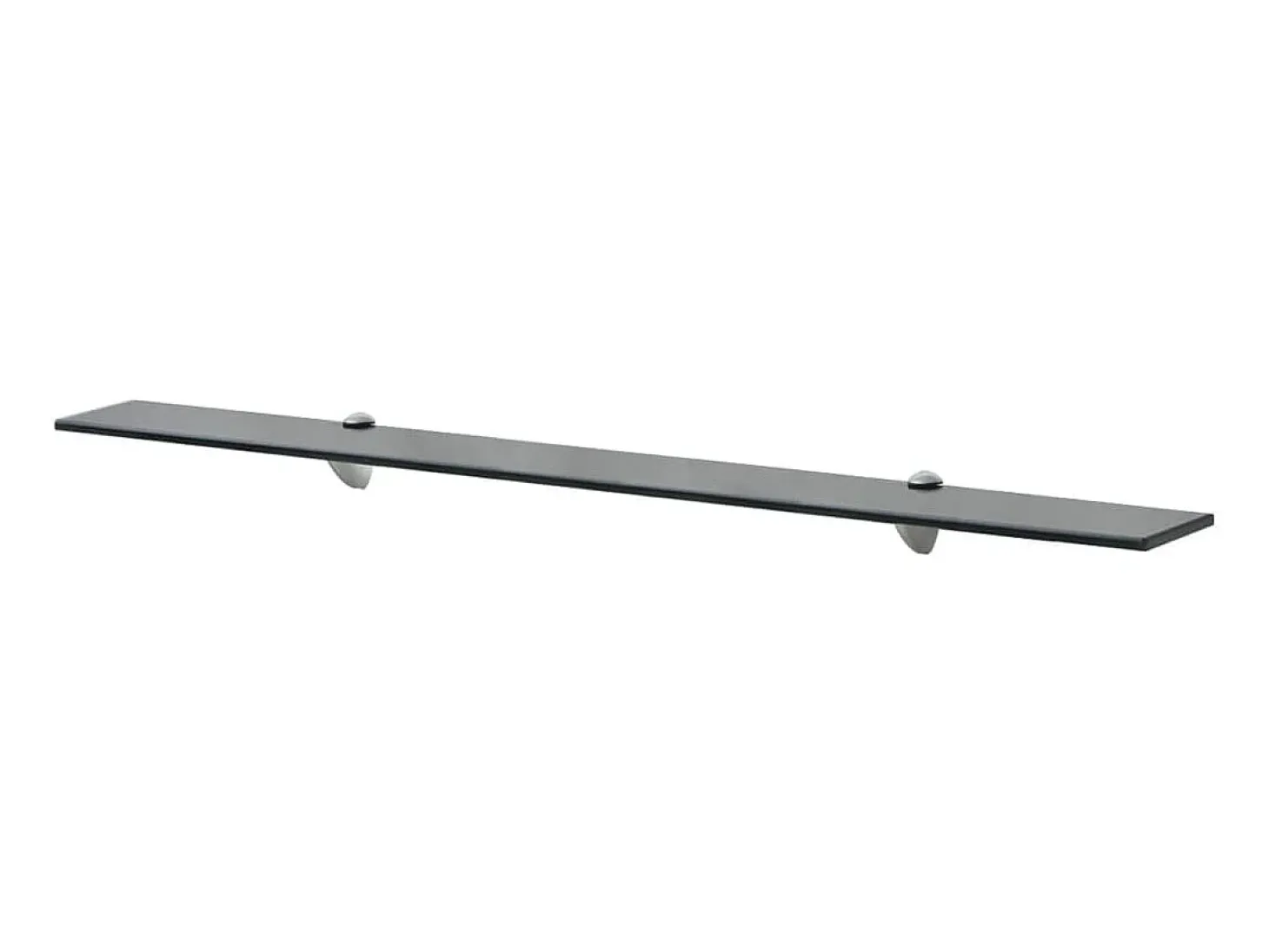 Prateleiras flutuantes 2 pcs vidro 100x10 cm 8 mm PT663089