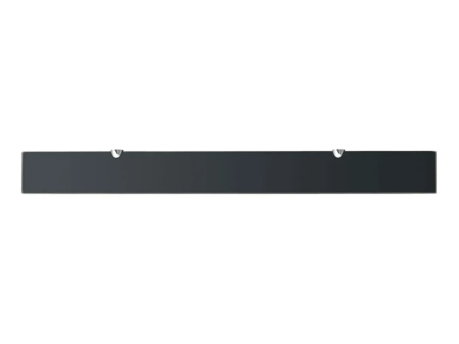 Prateleiras flutuantes 2 pcs vidro 100x10 cm 8 mm PT663089