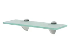 Prateleiras flutuantes 2 pcs vidro 30x10 cm 8 mm