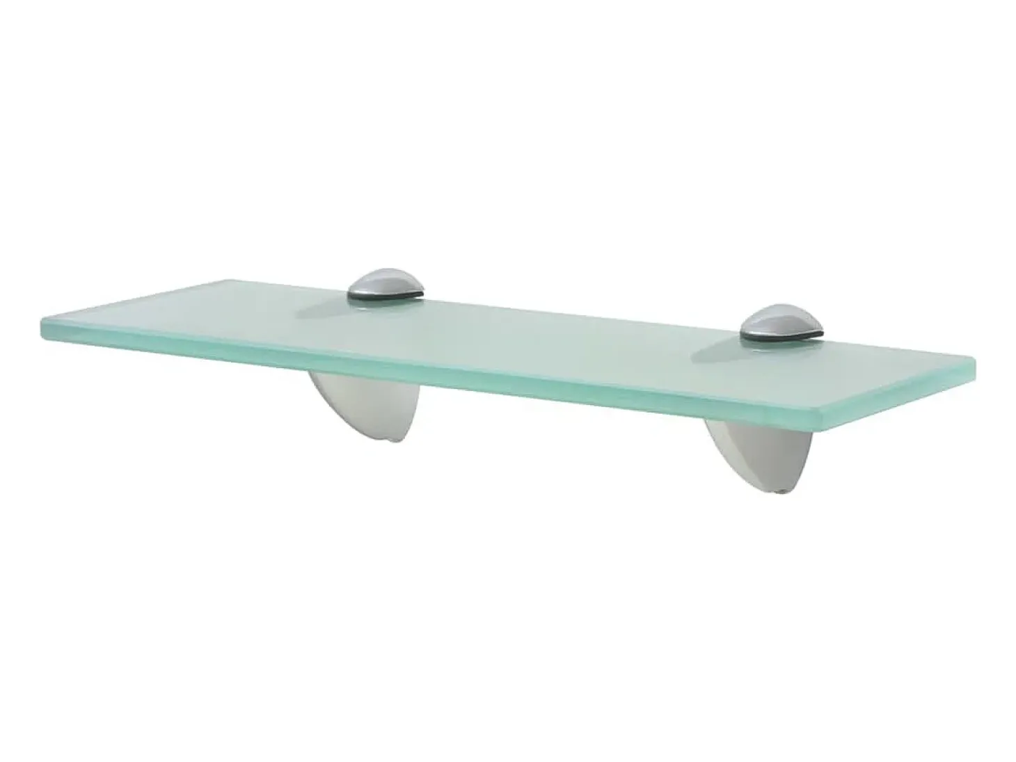 Prateleiras flutuantes 2 pcs vidro 30x10 cm 8 mm