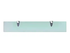 Prateleiras flutuantes 2 pcs vidro 60x10 cm 8 mm PT204788