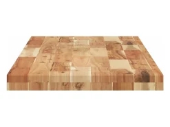 Prateleiras flutuantes 4 pcs acácia maciça c/ acabamento a óleo