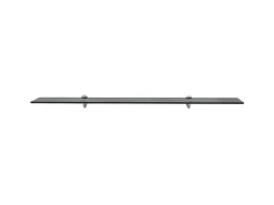 Prateleiras flutuantes 2 pcs vidro 100x20 cm 8 mm PT388012