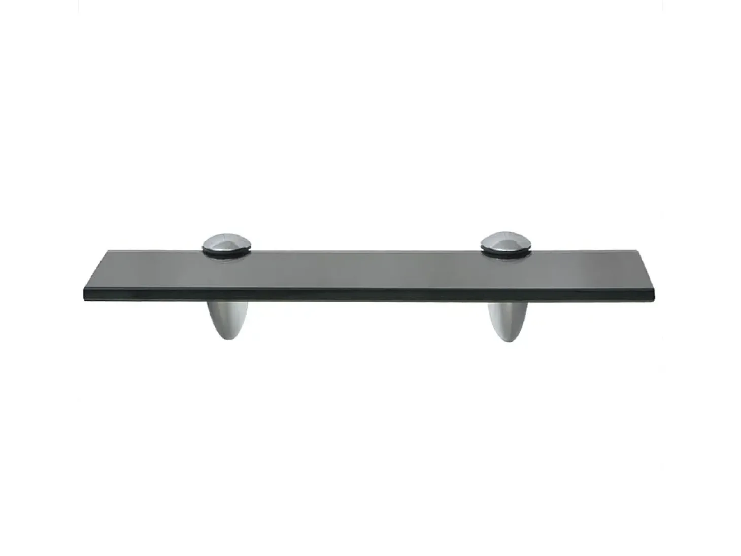 Prateleiras flutuantes 2 pcs vidro 30x20 cm 8 mm PT372503