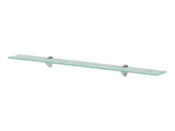 Prateleiras flutuantes 2 pcs vidro 90x20 cm 8 mm PT956092