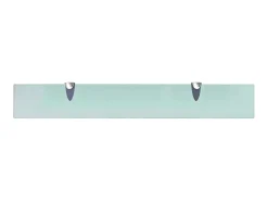 Prateleiras flutuantes 2 pcs vidro 70x10 cm 8 mm PT322298