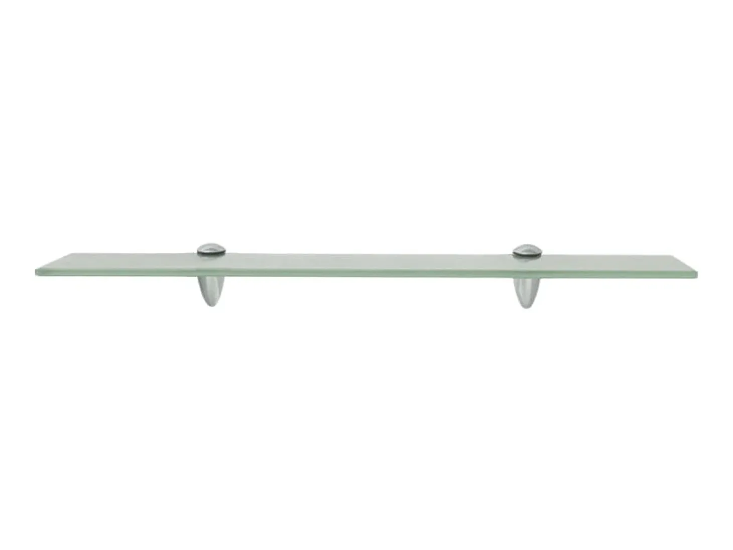 Prateleiras flutuantes 2 pcs vidro 60x10 cm 8 mm PT466749