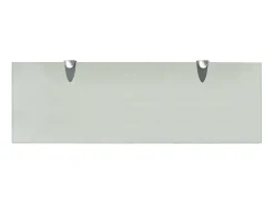 Prateleiras flutuantes 2 pcs vidro 60x20 cm 8 mm PT807456