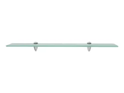 Prateleiras flutuantes 2 pcs vidro 70x20 cm 8 mm PT713118