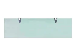 Prateleiras flutuantes 2 pcs vidro 70x20 cm 8 mm PT713118