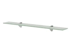Prateleiras flutuantes 2 pcs vidro 70x20 cm 8 mm PT132240