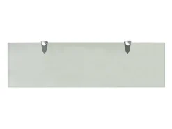 Prateleiras flutuantes 2 pcs vidro 70x20 cm 8 mm PT132240