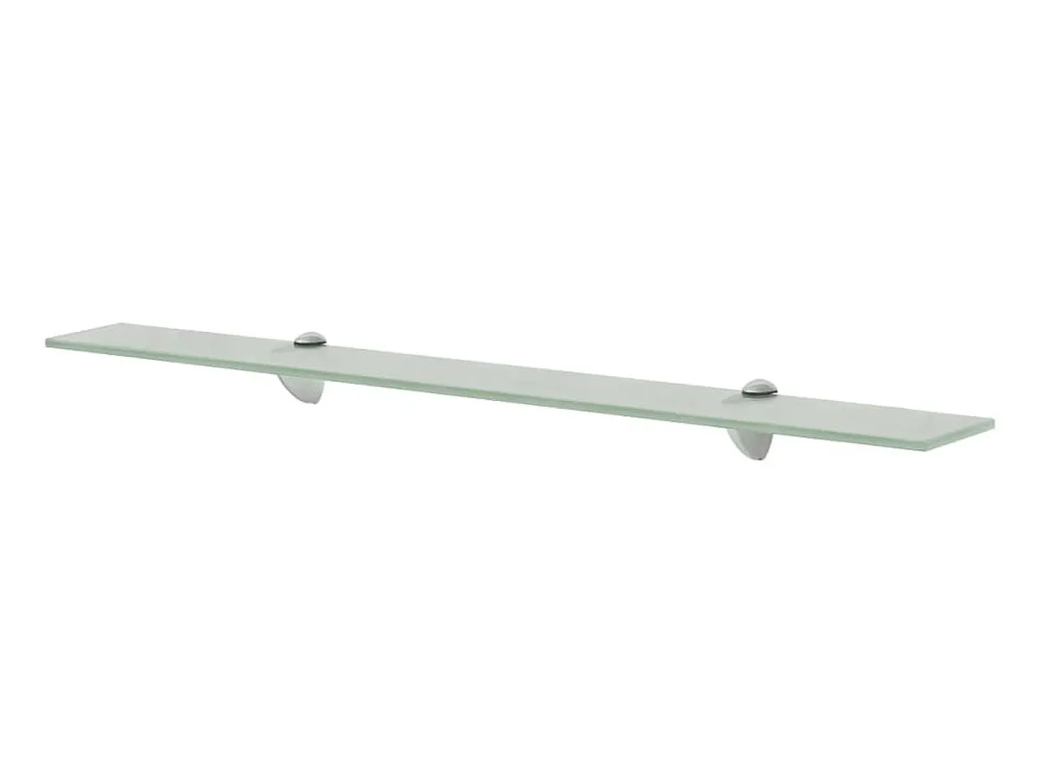 Prateleiras flutuantes 2 pcs vidro 80x10 cm 8 mm PT327860