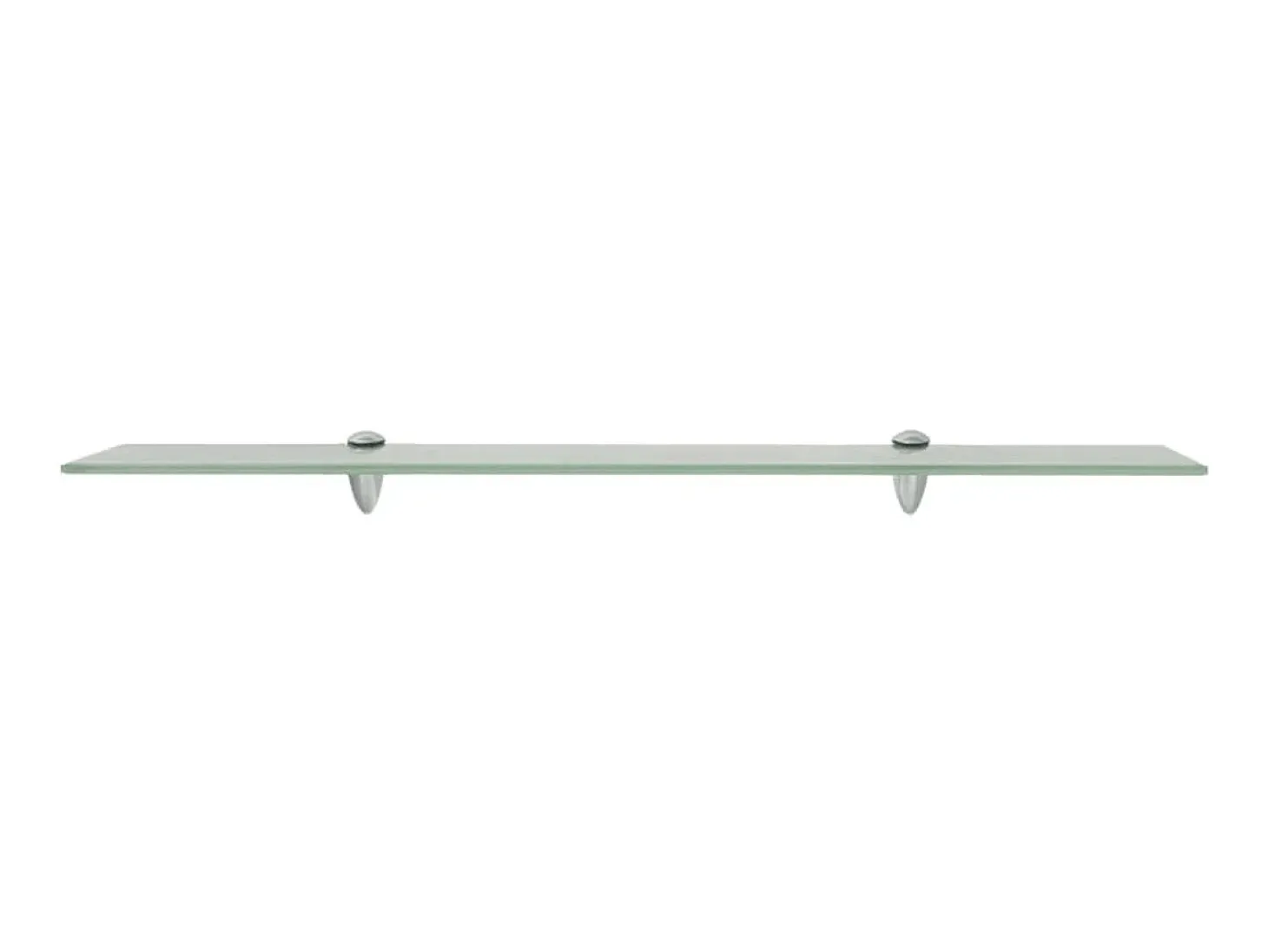 Prateleiras flutuantes 2 pcs vidro 80x10 cm 8 mm PT327860