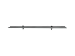 Prateleiras flutuantes 2 pcs vidro 80x10 cm 8 mm PT467018
