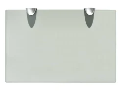 Prateleiras flutuantes 2 pcs vidro 30x20 cm 8 mm PT657795