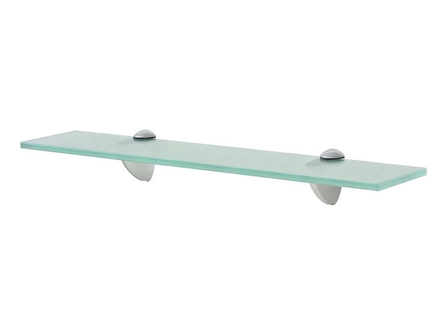 Prateleiras flutuantes 2 pcs vidro 50x10 cm 8 mm PT851023