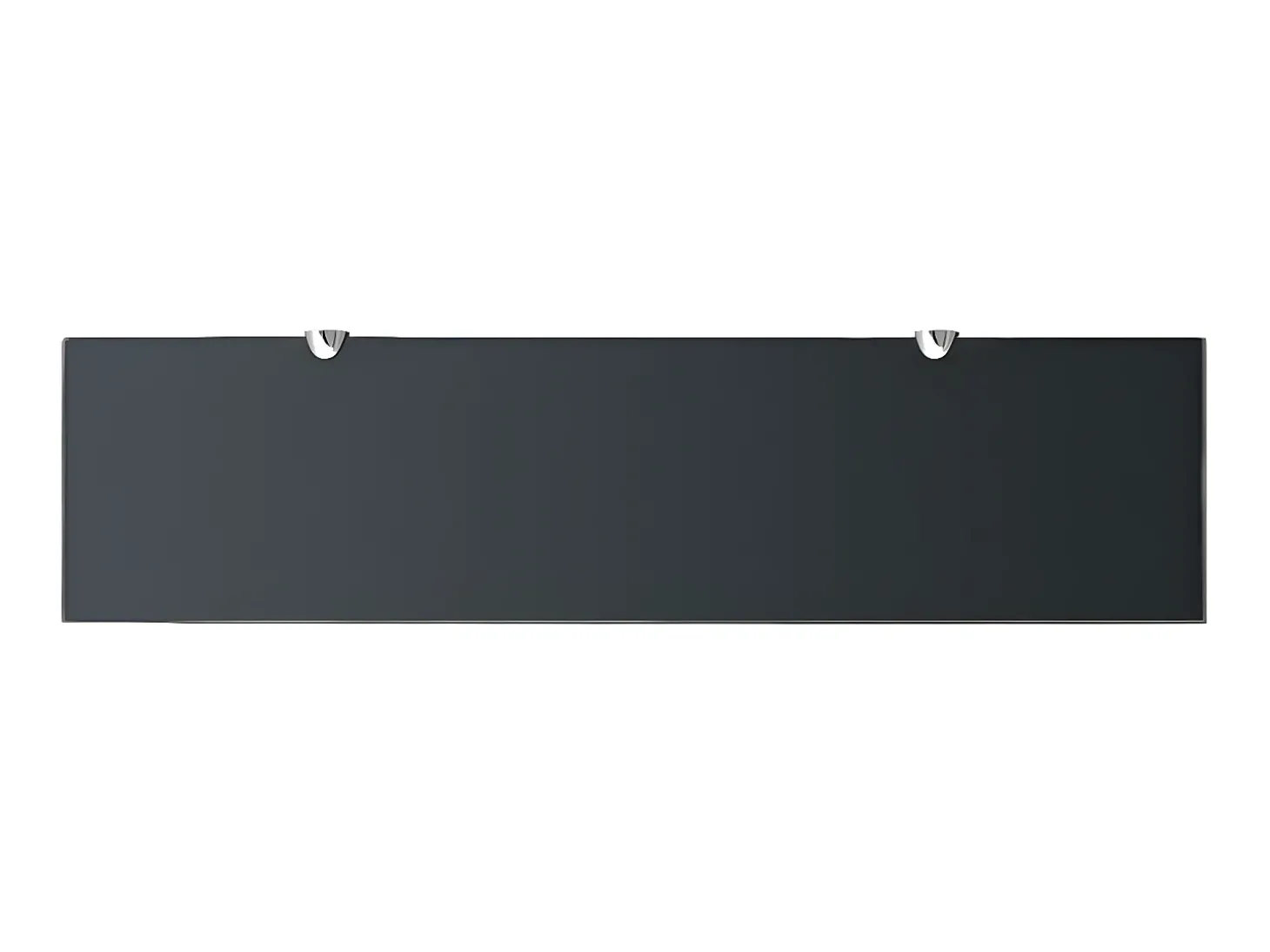 Prateleiras flutuantes 2 pcs vidro 80x20 cm 8 mm PT343333