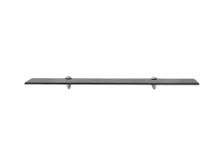 Prateleiras flutuantes 2 pcs vidro 80x20 cm 8 mm PT343333