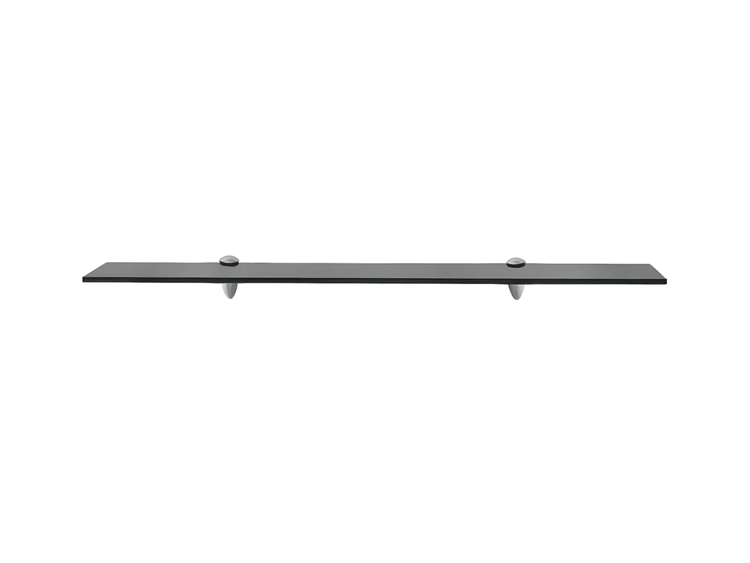 Prateleiras flutuantes 2 pcs vidro 80x20 cm 8 mm PT343333