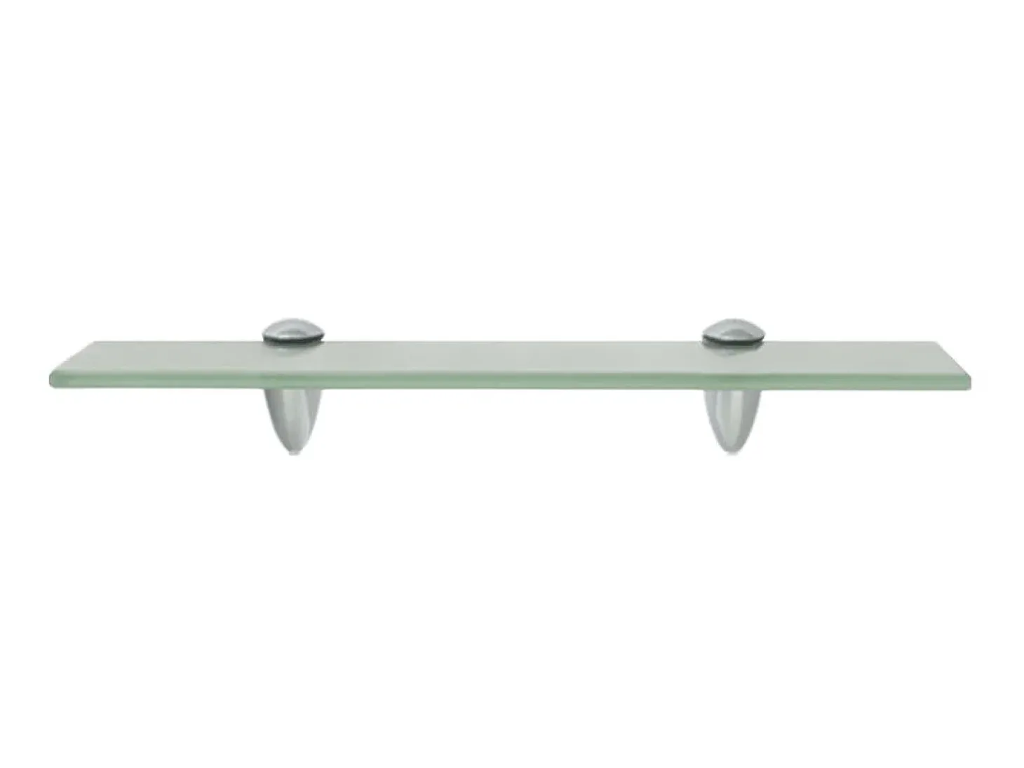 Prateleiras flutuantes 2 pcs vidro 40x20 cm 8 mm PT845235