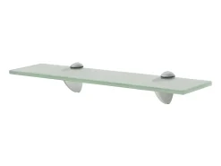 Prateleiras flutuantes 2 pcs vidro 40x20 cm 8 mm PT845235
