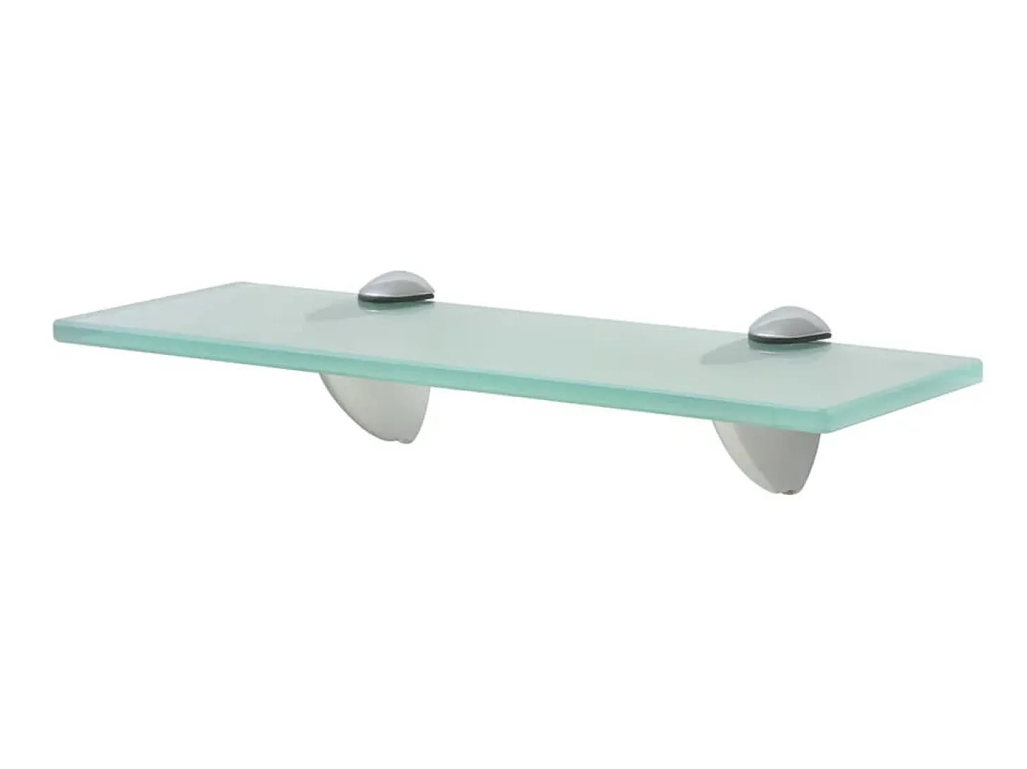 Prateleiras flutuantes 2 pcs vidro 30x20 cm 8 mm PT136107