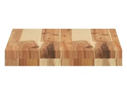 Prateleiras flutuantes 2 pcs acácia maciça c/ acabamento a óleo PT319121