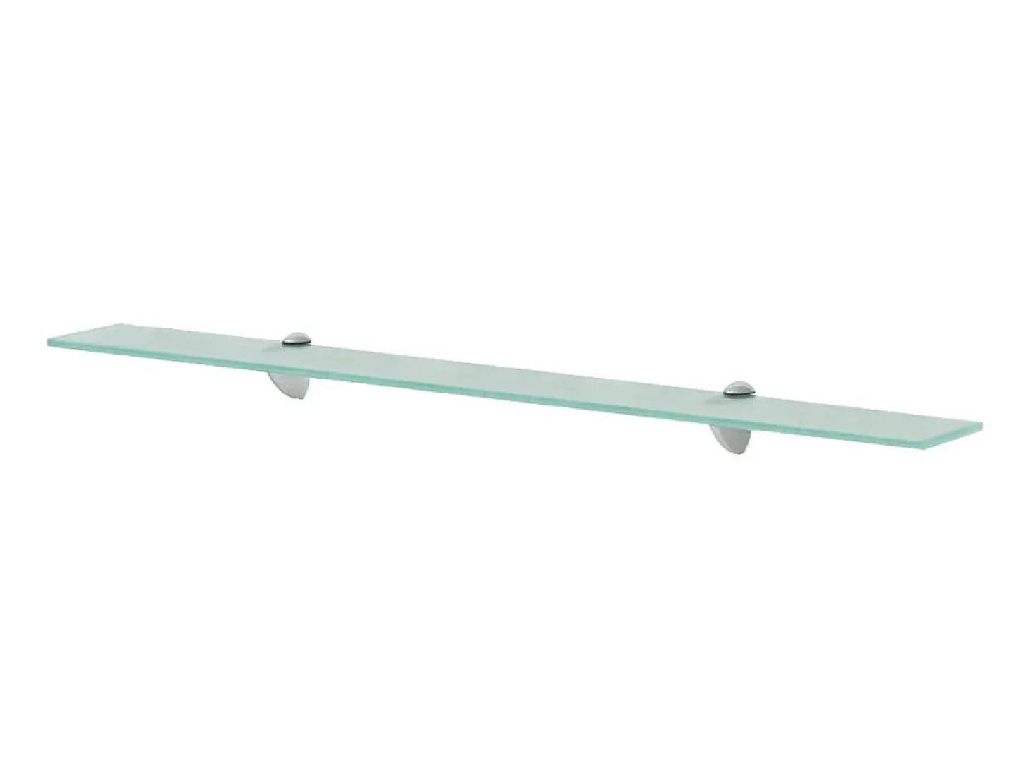 Prateleiras flutuantes 2 pcs vidro 90x10 cm 8 mm PT723360