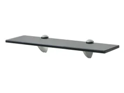 Prateleiras flutuantes 2 pcs vidro 40x20 cm 8 mm PT499574