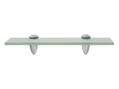 Prateleiras flutuantes 2 pcs vidro 30x10 cm 8 mm