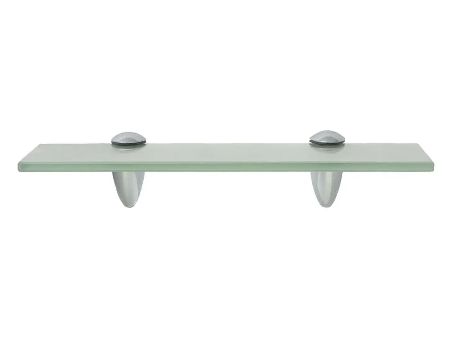 Prateleiras flutuantes 2 pcs vidro 30x10 cm 8 mm