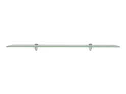 Prateleiras flutuantes 2 pcs vidro 90x20 cm 8 mm PT451868