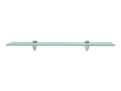 Prateleiras flutuantes 2 pcs vidro 60x20 cm 8 mm PT791341