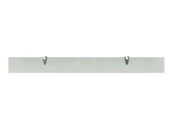 Prateleiras flutuantes 2 pcs vidro 100x10 cm 8 mm PT356316