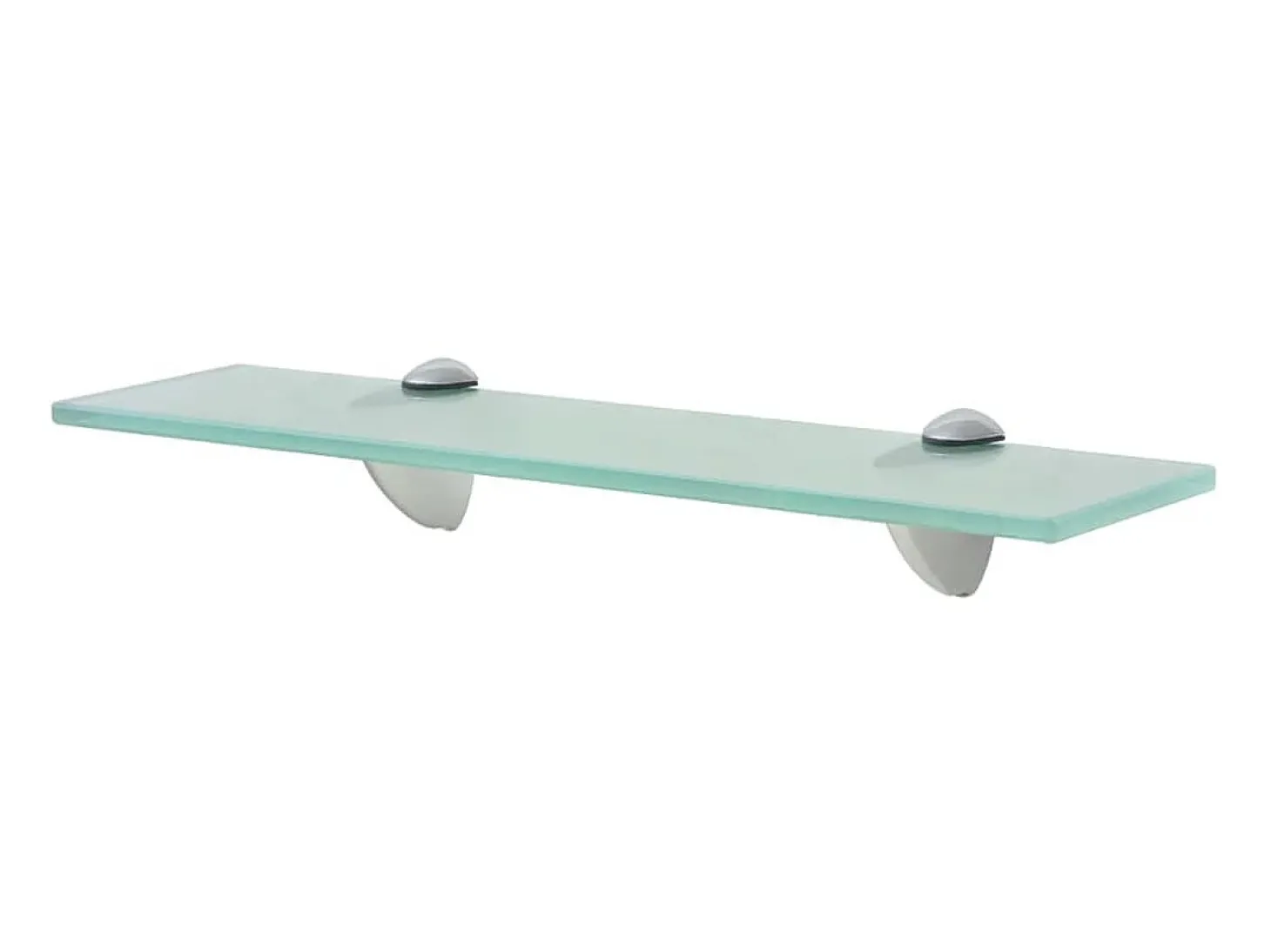 Prateleiras flutuantes 2 pcs vidro 40x10 cm 8 mm PT404382