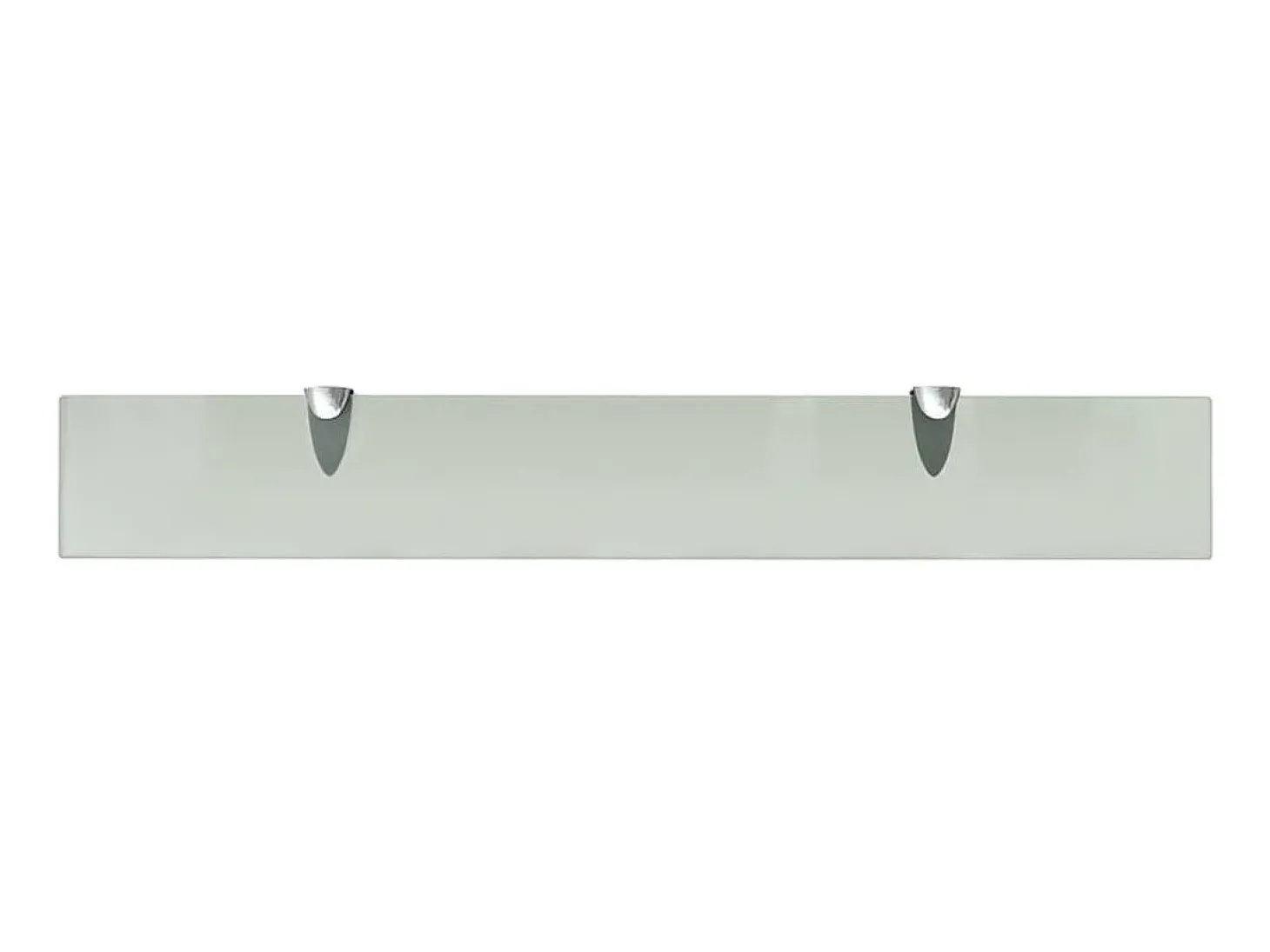 Prateleiras flutuantes 2 pcs vidro 70x10 cm 8 mm PT237645