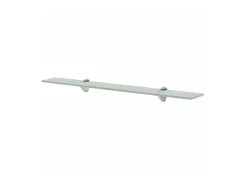 Prateleiras flutuantes 2 pcs vidro 70x10 cm 8 mm PT237645