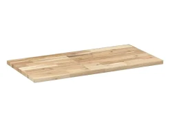 Prateleiras flutuantes 4pcs 60x40x2cm acácia maciça não tratada PT361701