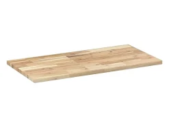 Prateleiras flutuantes 3pcs 60x40x2cm acácia maciça não tratada PT341387
