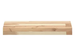 Prateleiras flutuantes 4pcs 40x20x4cm acácia maciça não tratada PT697928