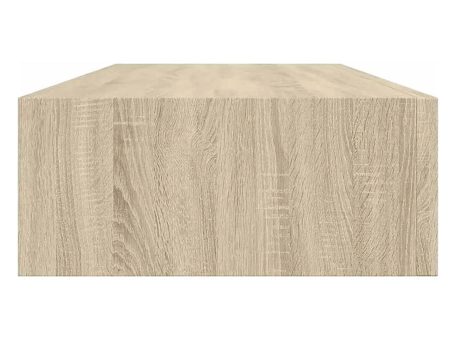 Prateleiras parede c/ gavetas 2 pcs MDF 60x23,5x10 cm carvalho