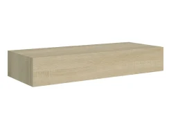 Prateleiras parede c/ gavetas 2 pcs MDF 60x23,5x10 cm carvalho PT328107