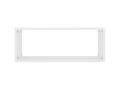 Prateleiras parede forma de cubo 6 pcs derivados madeira branco PT932800