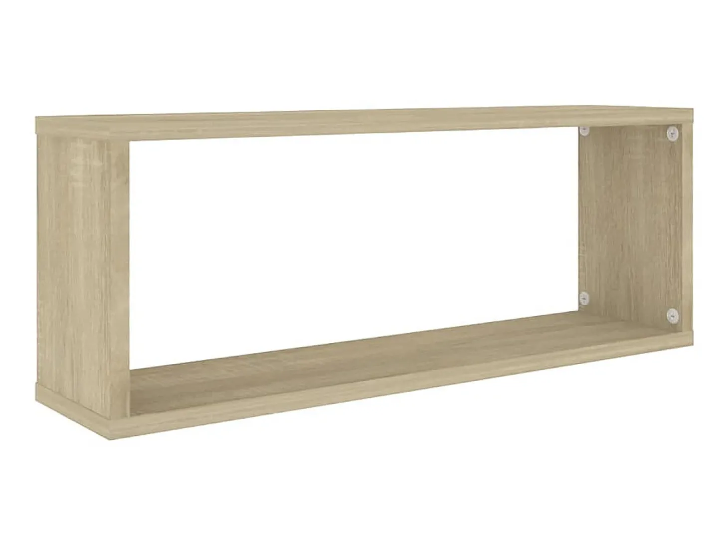 Prateleiras parede forma de cubo 6 pcs carvalho sonoma PT378645