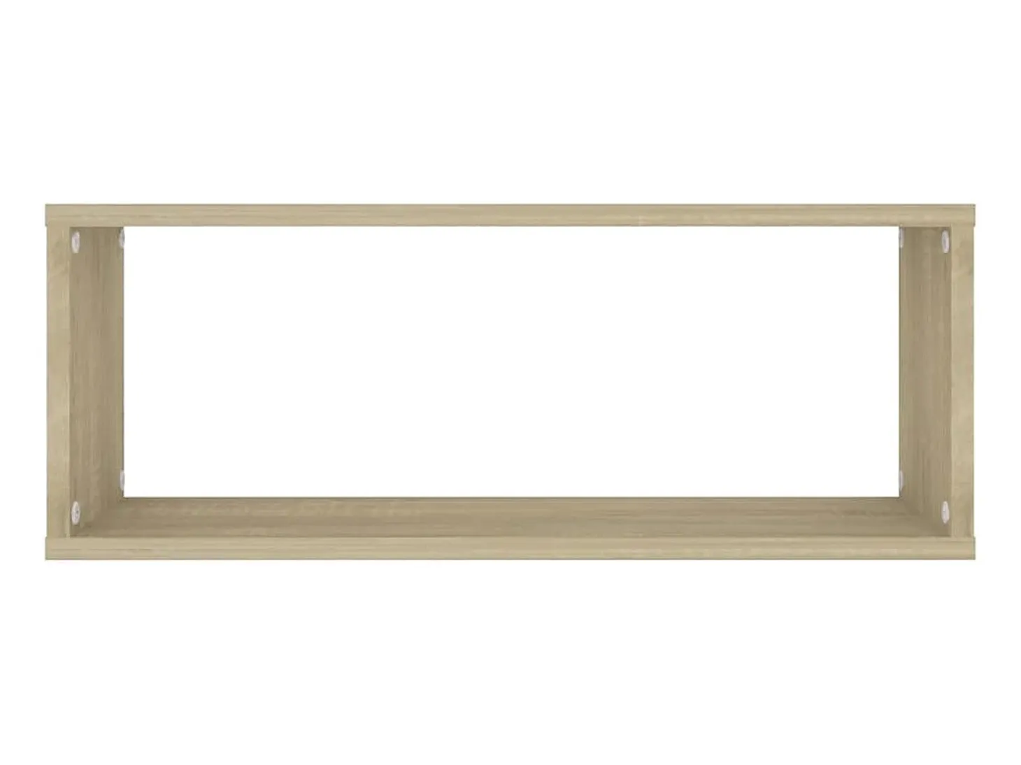Prateleiras parede forma de cubo 6 pcs carvalho sonoma PT378645