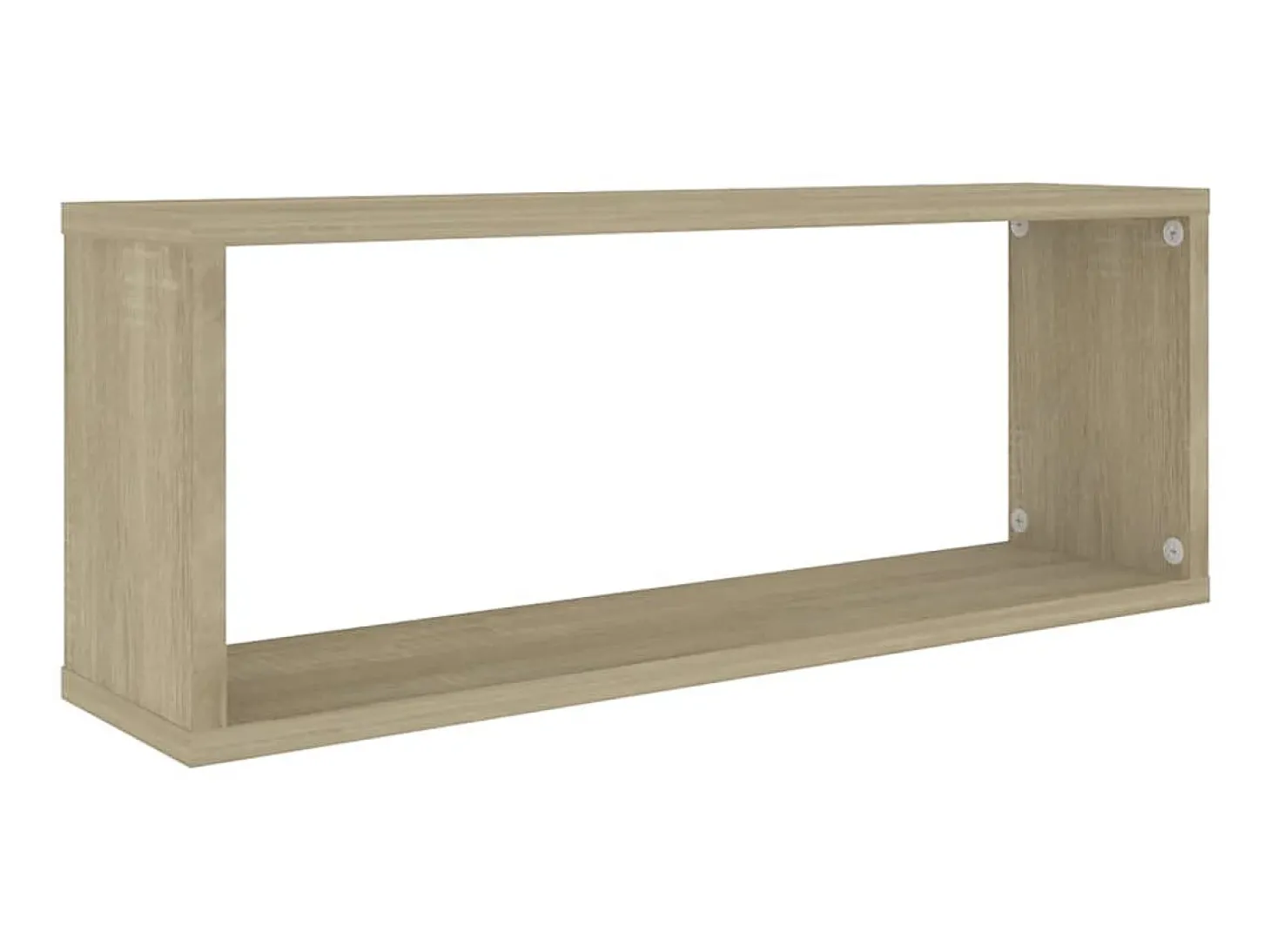 Prateleiras parede forma de cubo 2 pcs carvalho sonoma PT607243